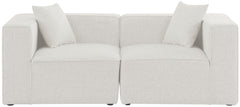 Cube - Linen Modular 2 Seat Sofa