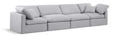 Indulge - Linen 4 Seat Modular Sofa