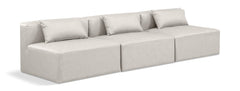 Cube - Modular 3 Seat Armless Sofa