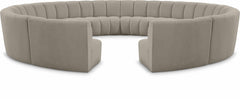 Infinity - 12 Piece Boucle Modular Sectional