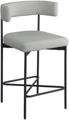 Rivage - Durable Stool With Black Frame (Set of 2)