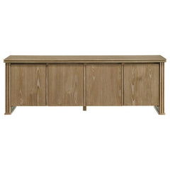 Adina - 70" TV Stand Media Console - Distressed Light Brown