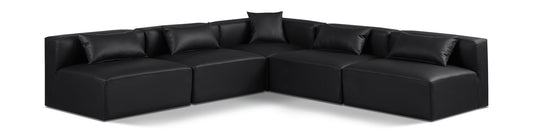 Cube - 5 Piece Modular Corner Armless Sectional