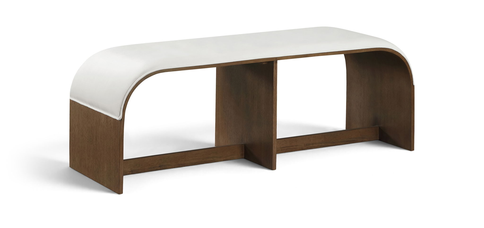 Sable - 52" Velvet Performance Fabric Upholstered Bench