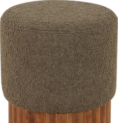 Veranda - Ottoman / Stool With Brown Base
