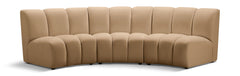 Infinity - 3 Piece Modular Sectional - Camel