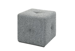 Lexi - Vanity Accessory Stool - Gray