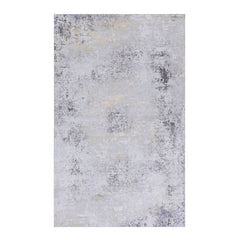 Maval - 8' X 10' Area Rug Washable - Gray / Gold