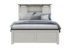 Ava - Full Storage Bed - Beige