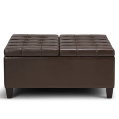 Harrison - Upholstered Coffee Table Storage Ottoman
