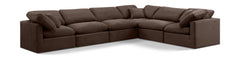 Indulge - Velvet 6 Piece Modular Corner Sectional