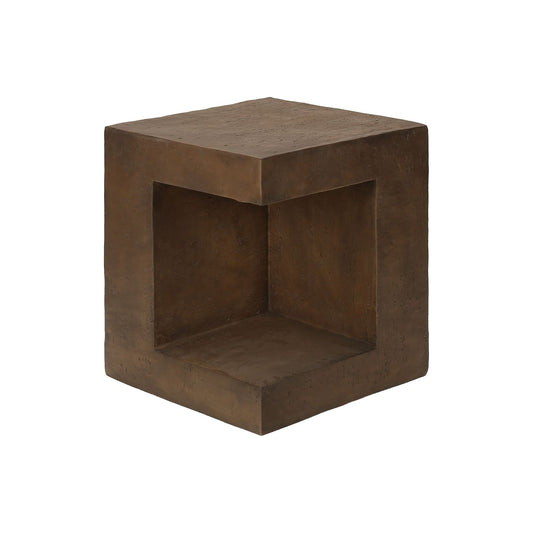 Contemporary Square Accent Table Indoor / Outdoor