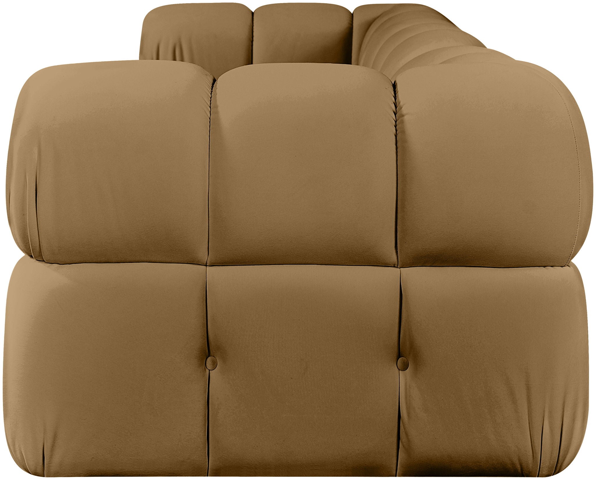 Orin - Velvet Performance Fabric Upholstered 3 Piece Modular Sofa