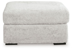 Cuddle Plush - 3 Pc. - 3-Piece Sectional, Chair And Ottoman - Arctic