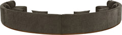 Avanti - Chenille Fabric Upholstered 4 Piece Modular Sectional
