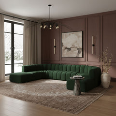 Arc - Boucle Fabric Modular Sectional