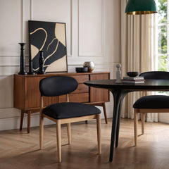 Riccio - Side Chair (Set of 2) - Natural Frame