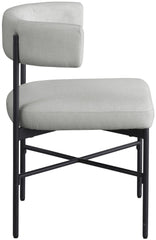 Rivage - Durable Dining Chair With Black Frame (Set of 2)