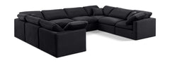 Indulge - Velvet 8 Piece Modular Sectional