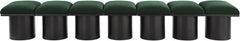 Pavilion - 7 Piece Modular Bench With Black Base