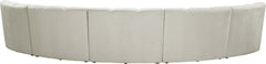 Infinity - 5 Piece Velvet Modular Sectional