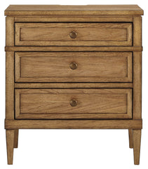Sharlance - Brown - Three Drawer Night Stand