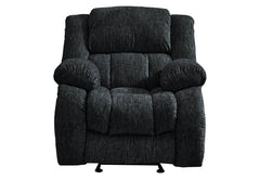 U250 - 3 Piece Living Room Set (Reclining Sofa / Console Reclining Loveseat / Glider Recliner) - Ebony