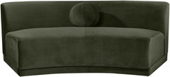 Avra - Velvet Performance Fabric Upholstered Armless Sofa