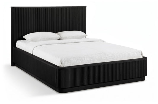 Astrid - Solid Wood And Oak Veneer Bed (3 Boxes)