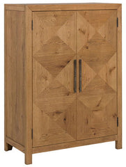Clayburns - Bar Cabinet - Light Brown
