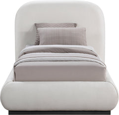 Vaughn - Chenille Bed With Black Base