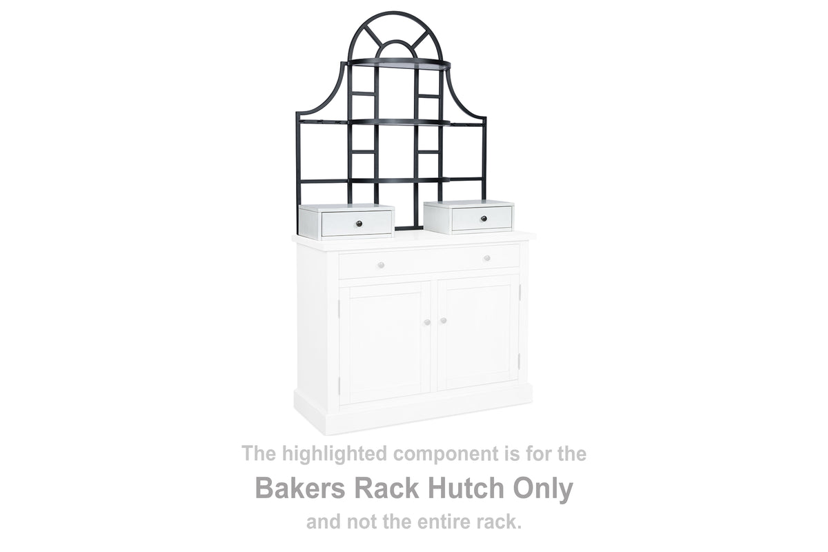 Greddinton Bakers Rack Hutch