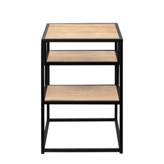 Modern Minimal Floating Shelf Side Table - Coastal Oak