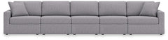 Modmax - Straight Sectional - Granite
