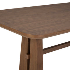 Lincoln - Rectangular Dining Table - Brown