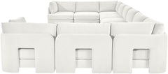 Hammond - Velvet Performance Fabric Upholstered 10 Piece Sectional
