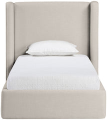 Kendall - Linen Textured Fabric Upholstered Bed