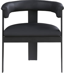 Romeo - Faux Leather Dining Chair With Black Base (Set of 2)