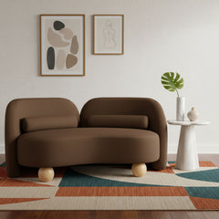 Daphne - Velvet Loveseat