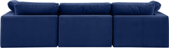 Comfy - Velvet Modular Sofa 3 Seats