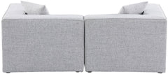 Cube - Linen Modular 2 Seat Sofa
