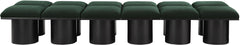 Pavilion - 12 Piece Modular Bench With Black Base