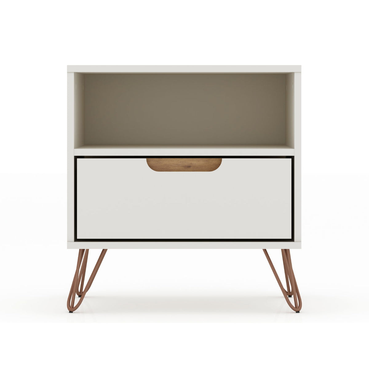 Rockefeller - Nightstand With 1 Drawer - Off White