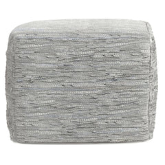 Fredrik - Handcrafted Square Pouf