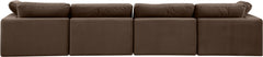 Comfy - Velvet Modular Sofa 4 Seats