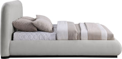 Vaughn - Chenille Bed With Black Base