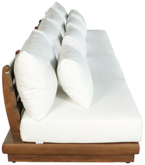 Mirella - 4 Piece Water Resistant Fabric Outdoor Patio Modular Sectional