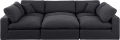 Comfy - 6 Piece Linen Sectional