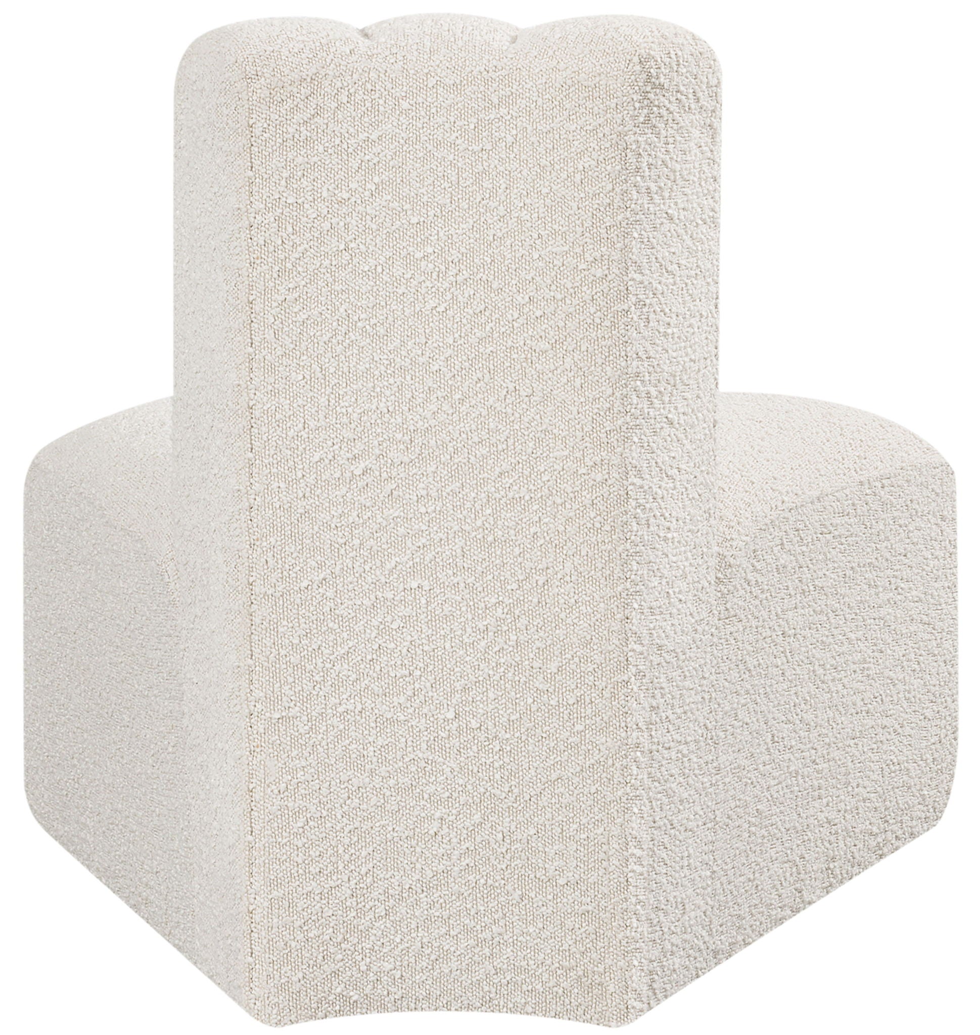 Arc - Boucle Fabric Reverse Corner
