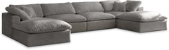 Cozy - 6 Piece Modular Double Chaise Sectional